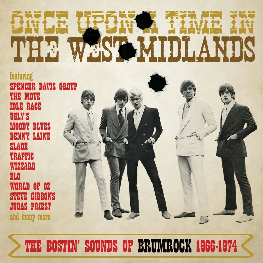 Album artwork for Once Upon A Time in the West Midlands – The Bostin’ Sounds of Brumrock 1966-1974 by Various