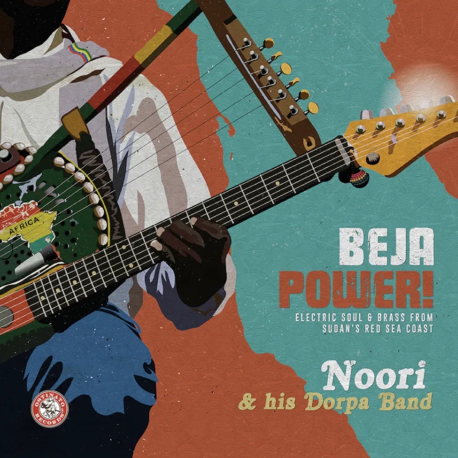 Album artwork for Beja Power! Electric Soul & Brass from Sudan's Red Sea Coast by Noori and His Dorpa Band