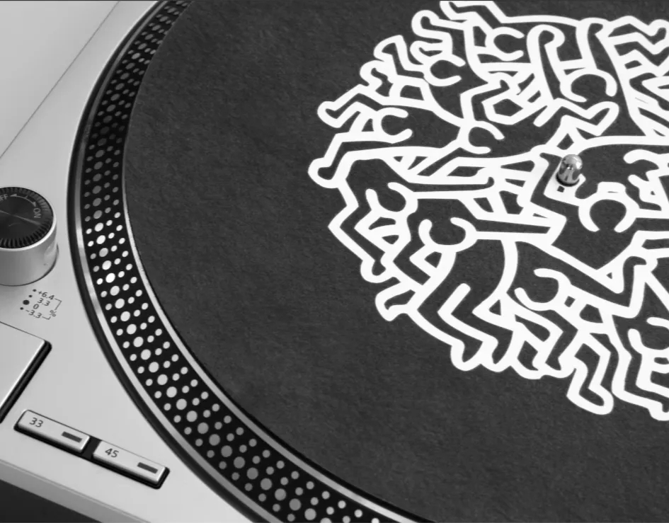 Album artwork for Keith Haring Anti-static Record Mat by Keith Haring