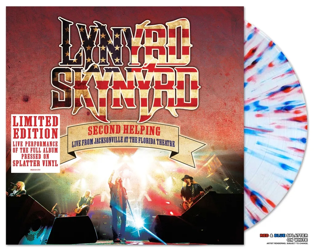 Album artwork for Second Helping - Live From Jacksonville At The Florida Theatre by Lynyrd Skynyrd