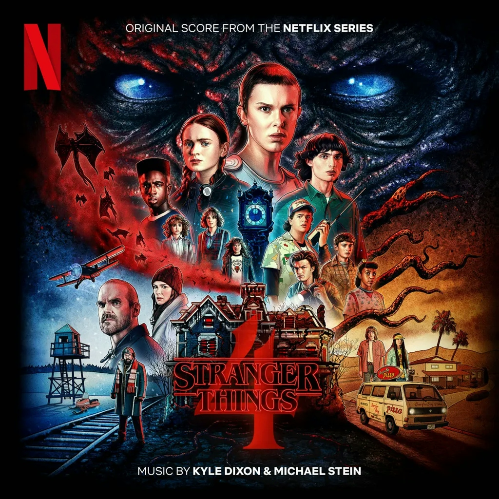 Album artwork for Stranger Things 4: Volume 1 (Original Score from the Netflix Series) by Kyle Dixon and Michael Stein