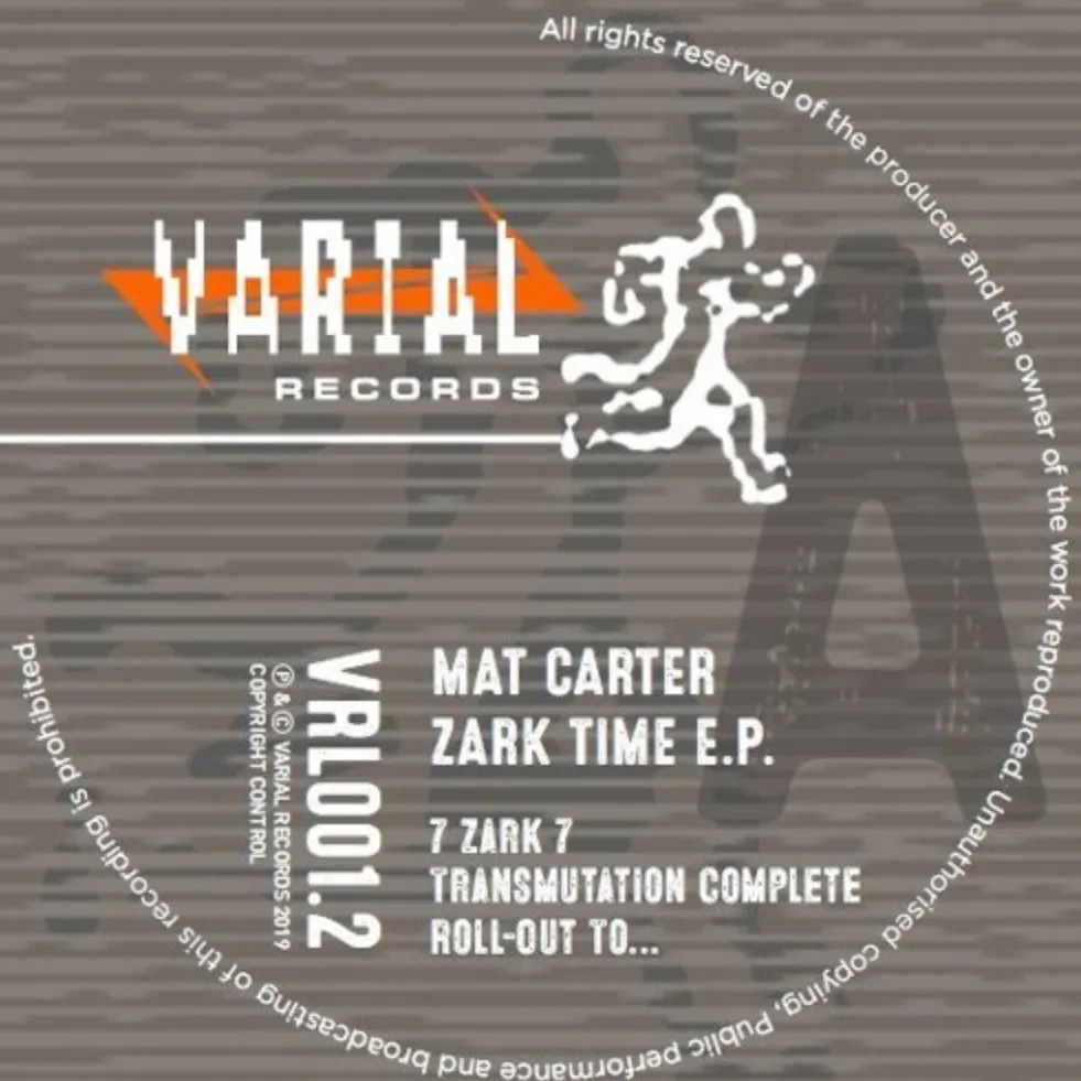 Album artwork for Zark Time ep by Mat Carter