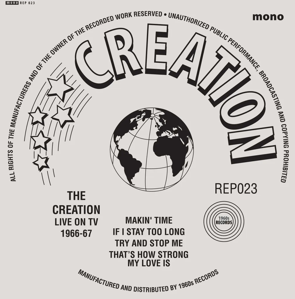 Album artwork for Live on TV EP by The Creation