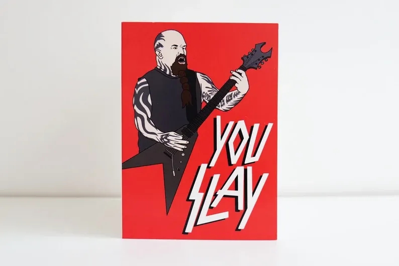 Album artwork for Kerry King Slayer Heavy Metal Birthday Card by Slayer