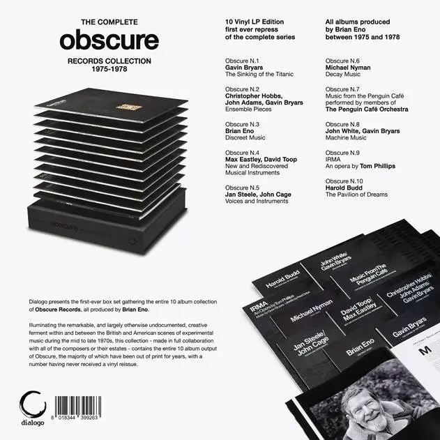 Album artwork for The Complete Obscure Records Collection by Various