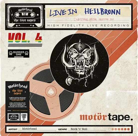 Album artwork for Lost Tapes Vol:4 by Motorhead