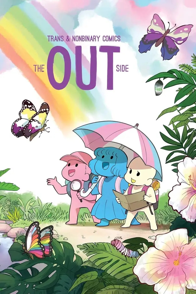 Album artwork for The Out Side: Trans & Nonbinary Comics by Various Artists