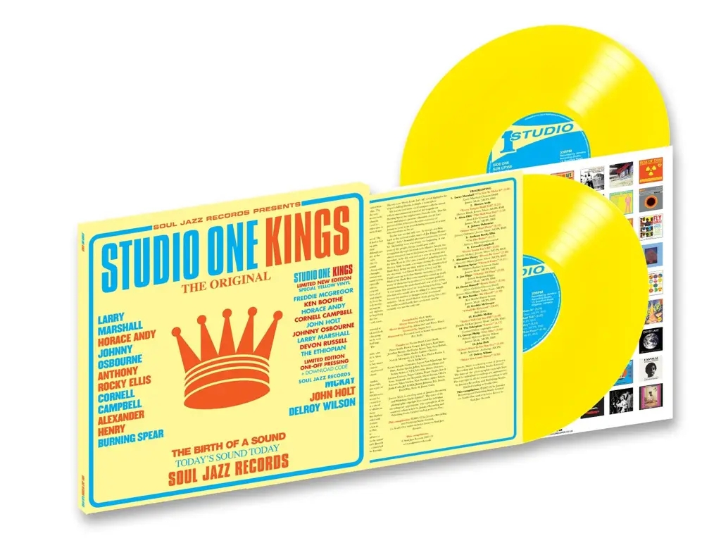 Album artwork for Studio One Kings - Black Friday 2023 by Soul Jazz Records Presents