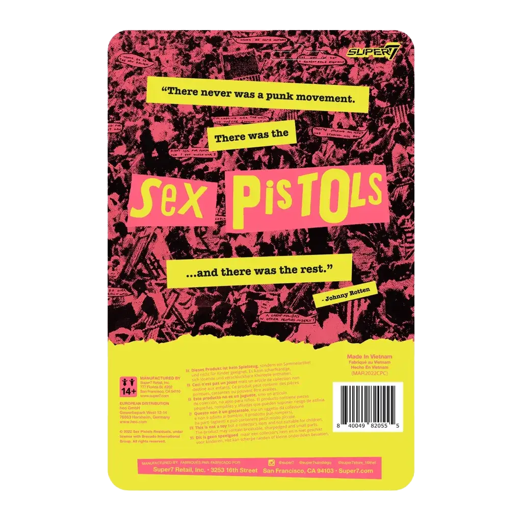 Album artwork for Sid Vicious ReAction Figure Wave 1 by Sex Pistols