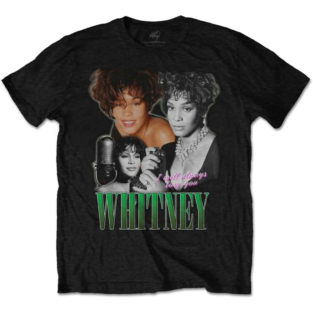 Album artwork for Unisex T-Shirt Always Love You Homage by Whitney Houston