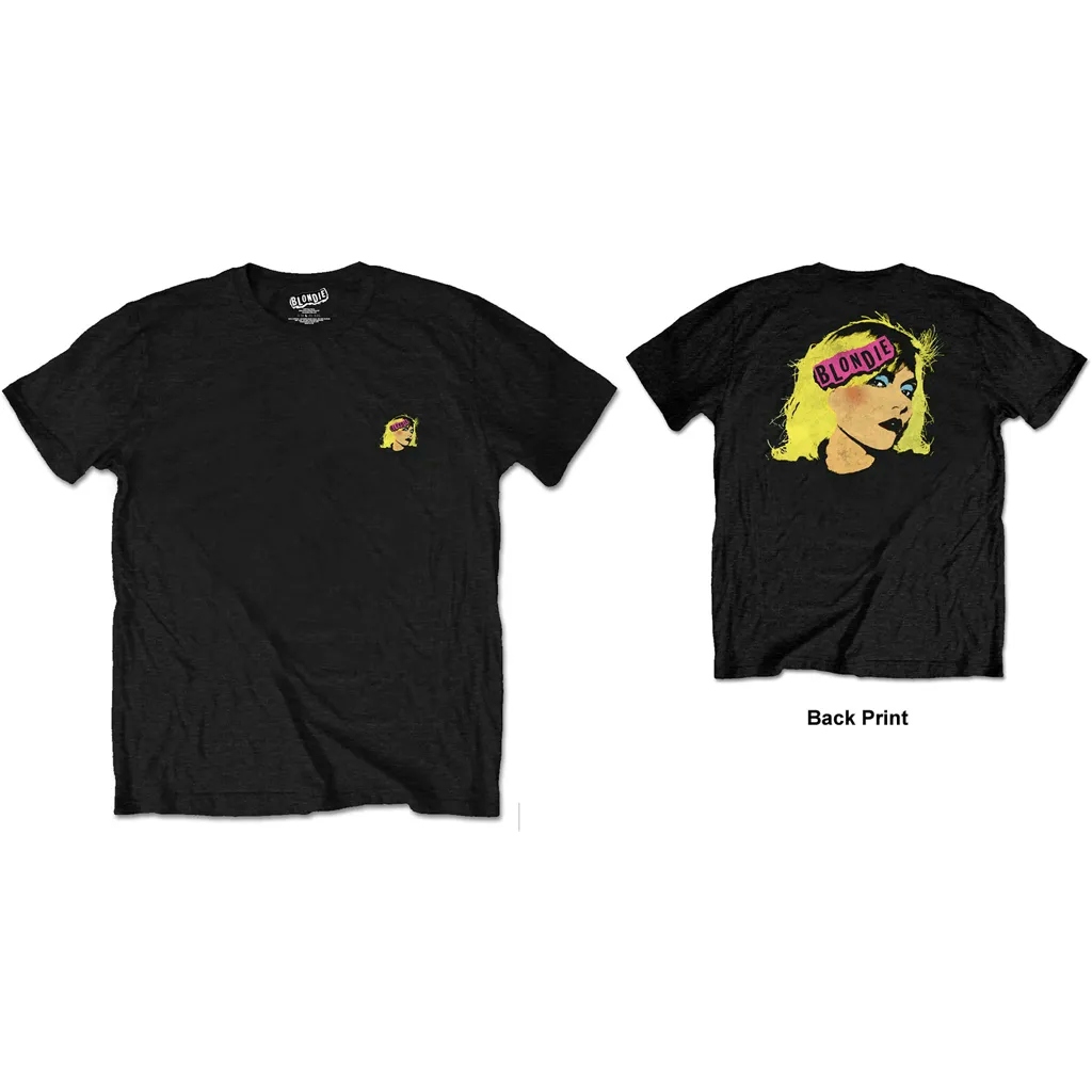 Album artwork for Unisex T-Shirt Punk Logo Back Print by Blondie