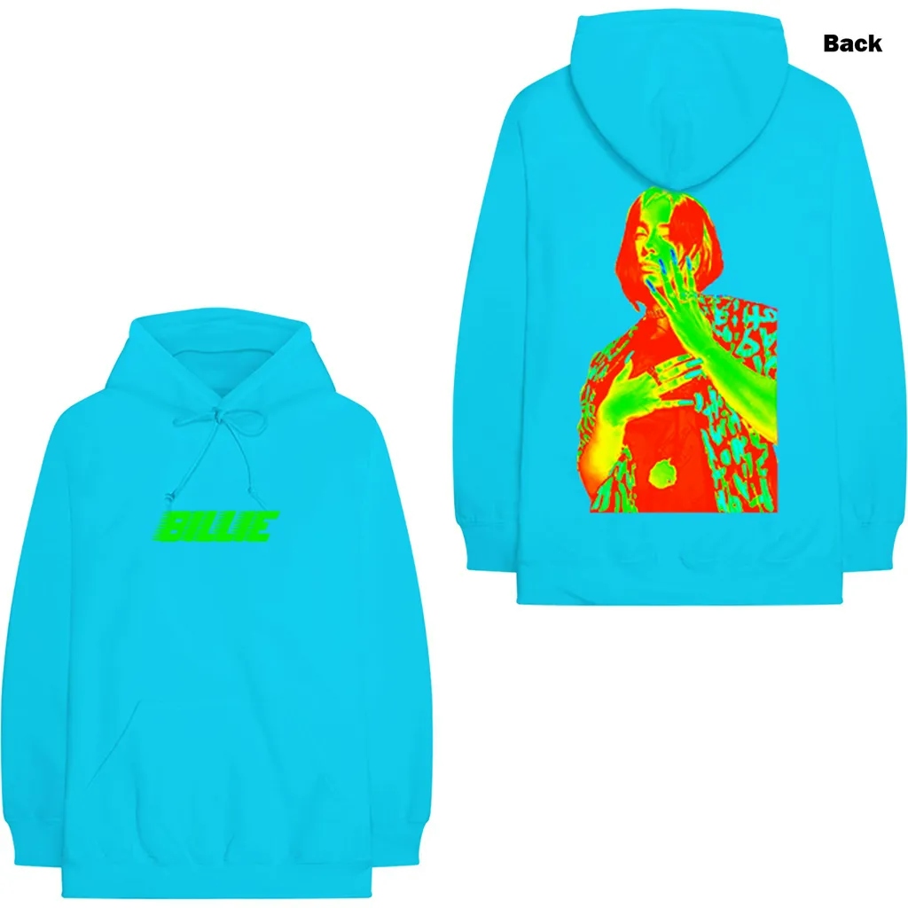 Album artwork for Unisex Pullover Hoodie Thermal Photo Back Print by Billie Eilish