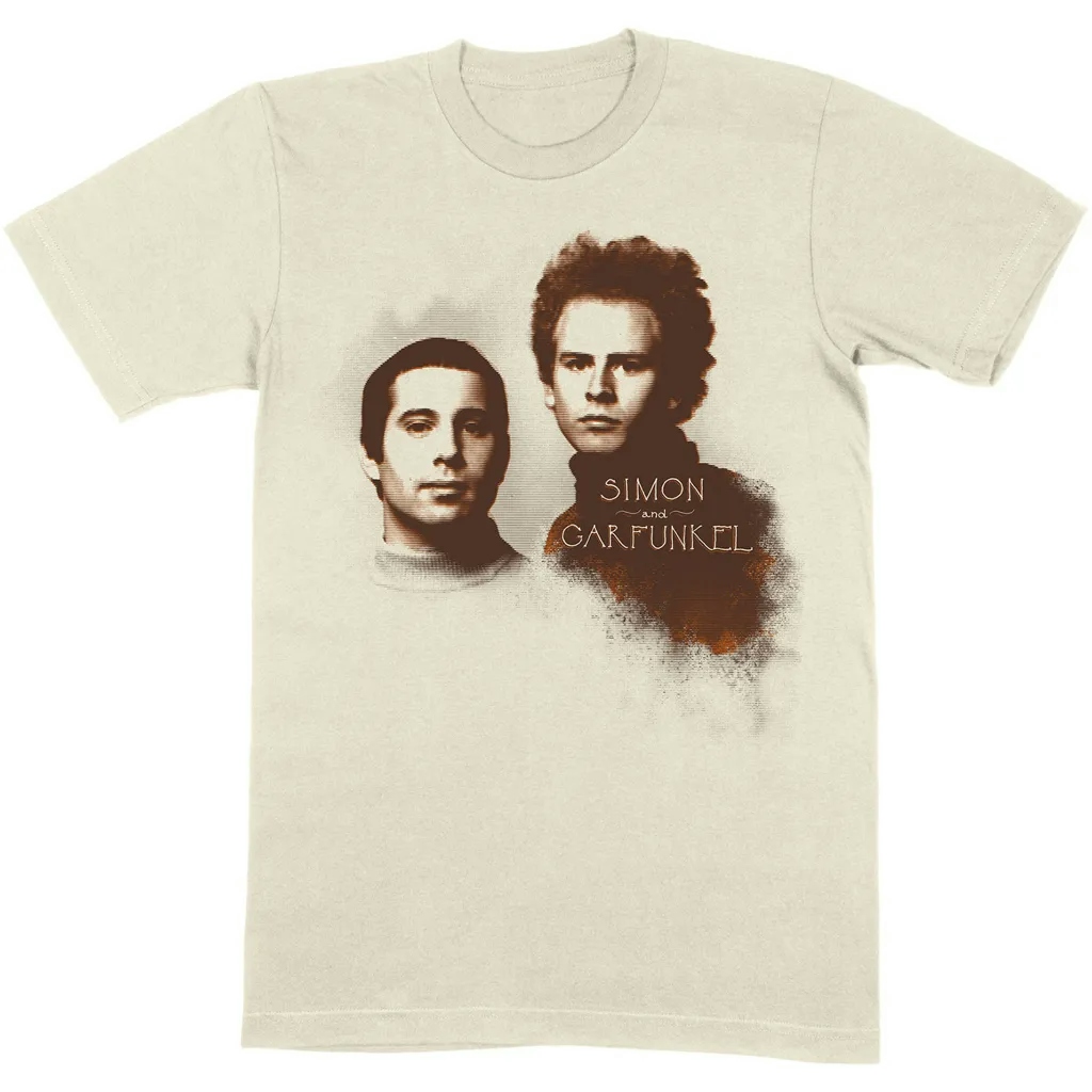 Album artwork for Unisex T-Shirt Faces by Simon And Garfunkel