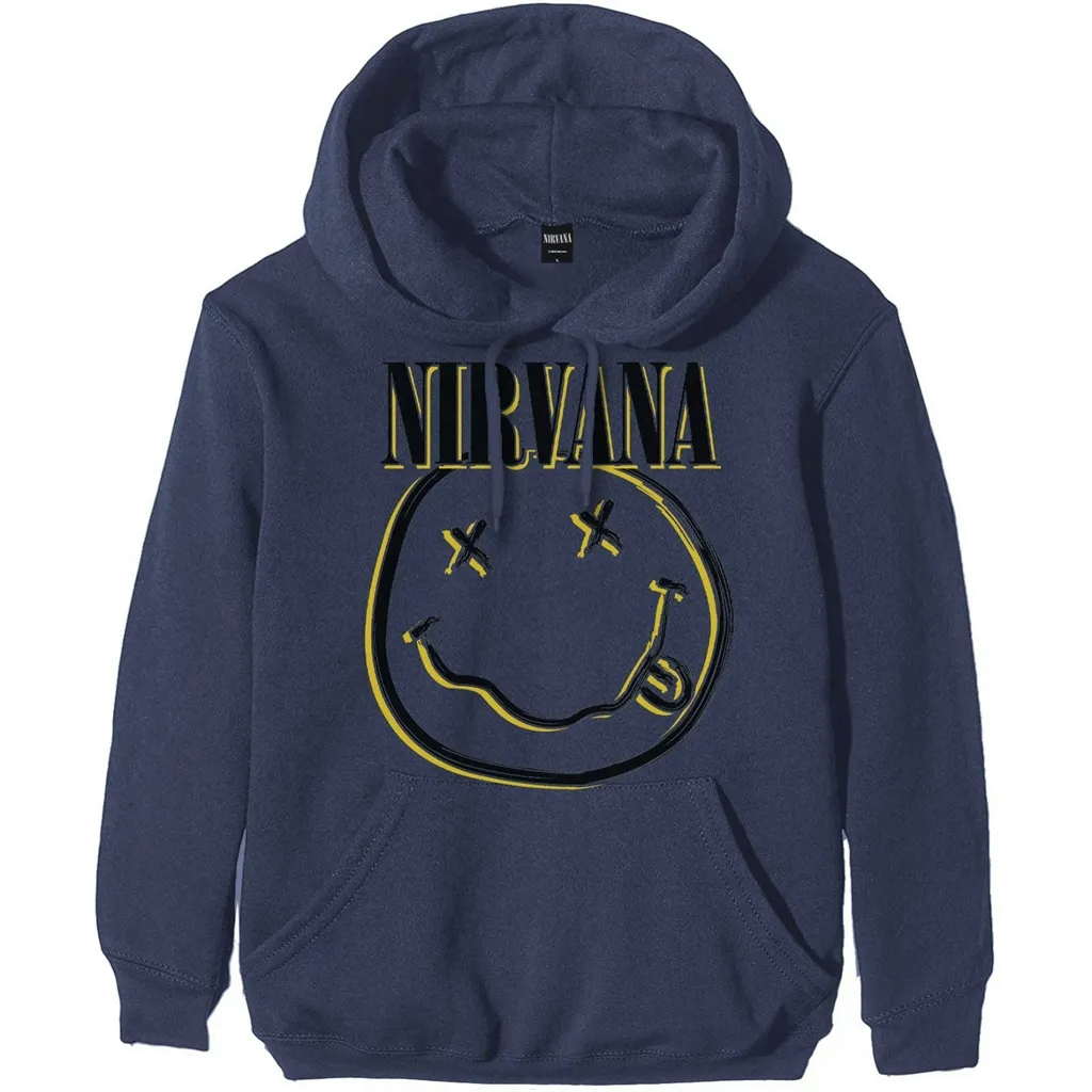 Album artwork for Unisex Pullover Hoodie Inverse Smiley by Nirvana