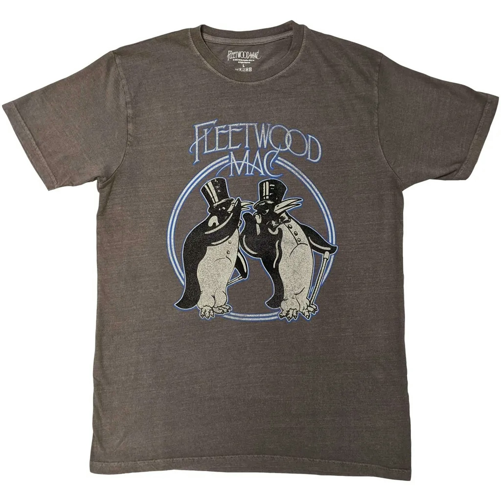 Album artwork for Unisex T-Shirt Penguins Pigment Wash by Fleetwood Mac
