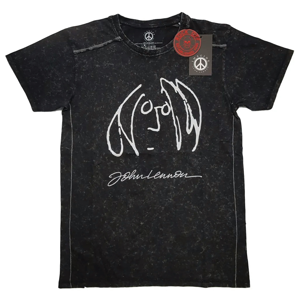 Album artwork for Unisex T-Shirt Self Portrait Snow Wash, Dye Wash by John Lennon