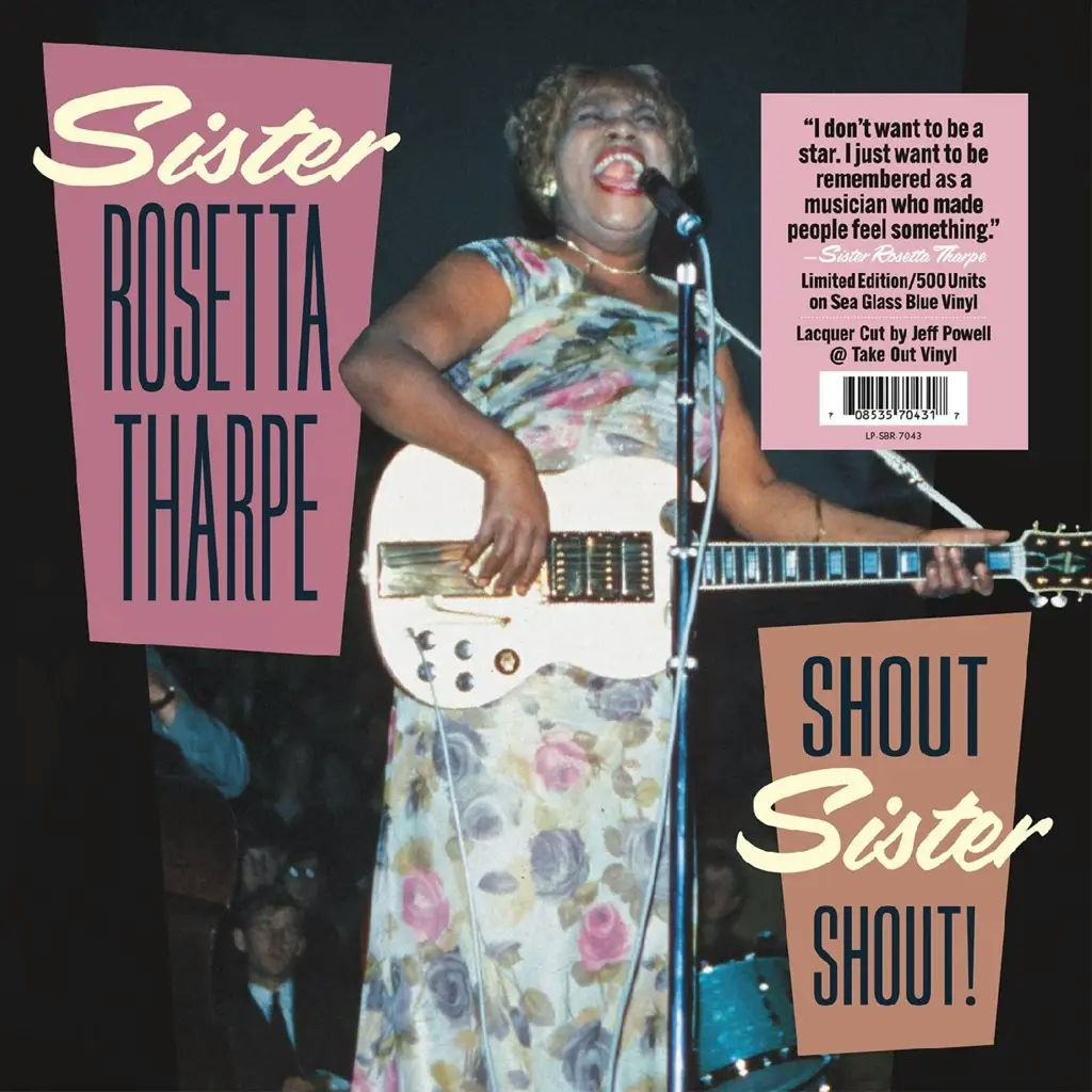 Album artwork for Shout Sister Shout! by Sister Rosetta Tharpe