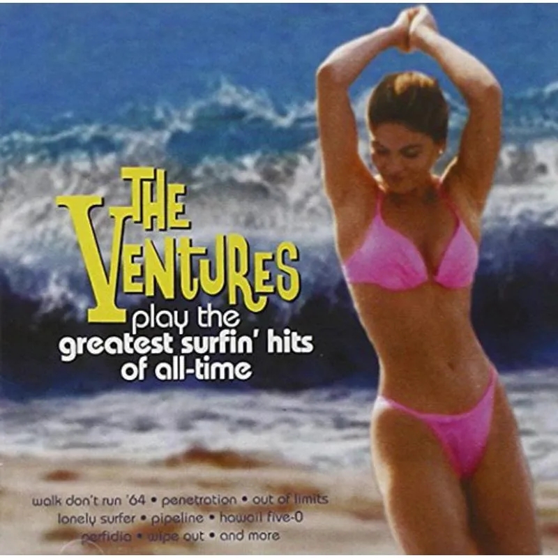 Album artwork for The Ventures Play The Greatest Surfin' Hits Of All-Time by The Ventures