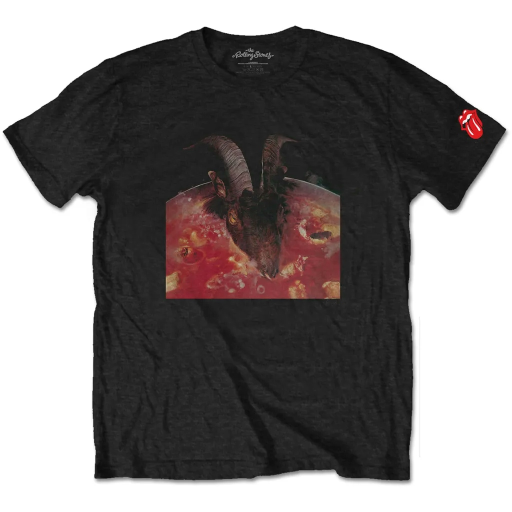 Album artwork for Unisex T-Shirt Goats Head Soup Sleeve Print by The Rolling Stones