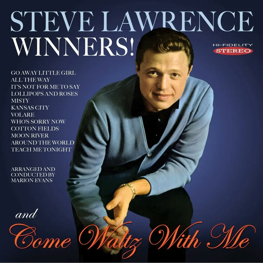Album artwork for Winners! And Come Waltz with Me by Steve Lawrence