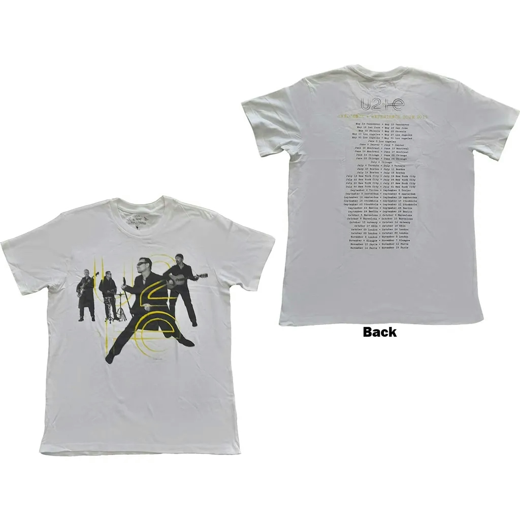 Album artwork for Unisex T-Shirt Live Action Back Print by U2