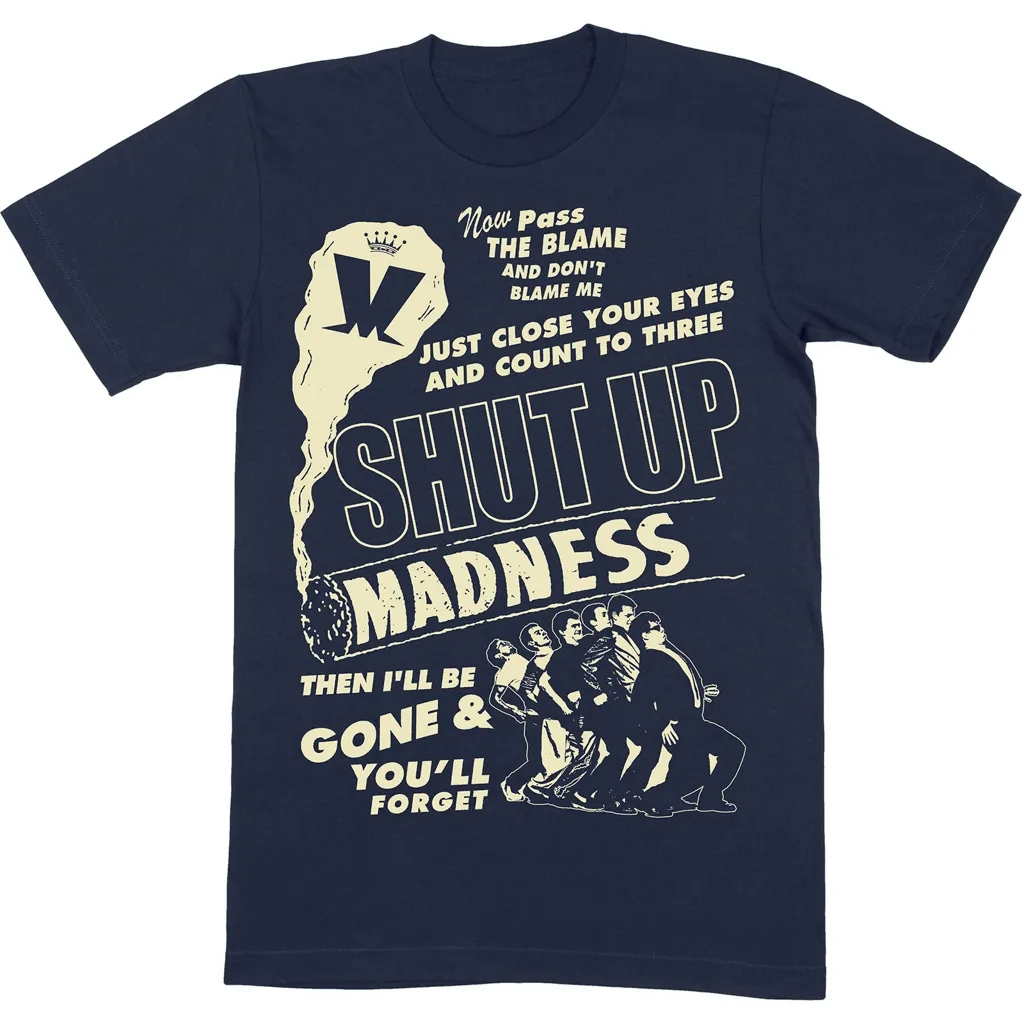 Album artwork for Unisex T-Shirt Shut Up by Madness