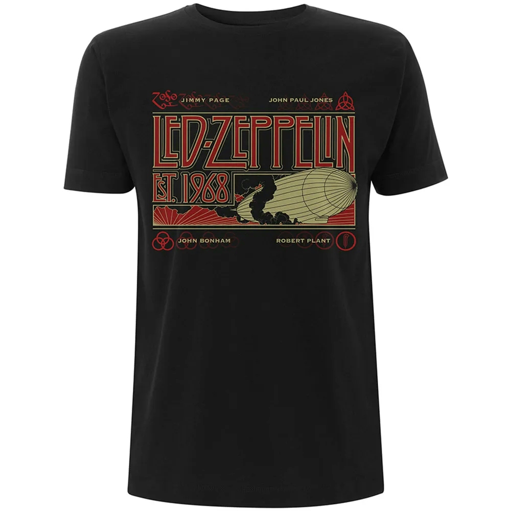 Album artwork for Unisex T-Shirt Zeppelin & Smoke by Led Zeppelin