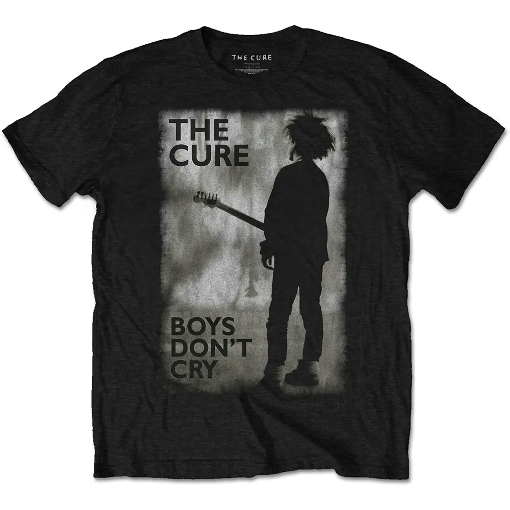 Album artwork for Unisex T-Shirt Boys Don't Cry Black & White by The Cure