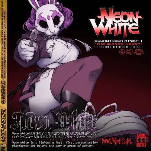 Album artwork for Neon White Part 1 Wicked Heart (Original Soundtrack) by Machine Girl