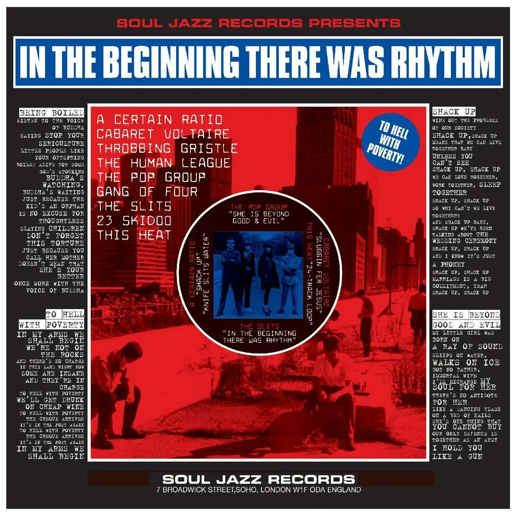 Album artwork for In The Beginning There Was Rhythm by Soul Jazz Records presents
