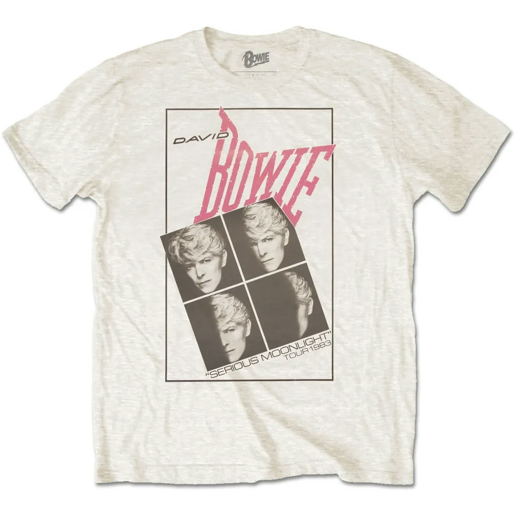 Album artwork for Unisex T-Shirt Serious Moonlight by David Bowie
