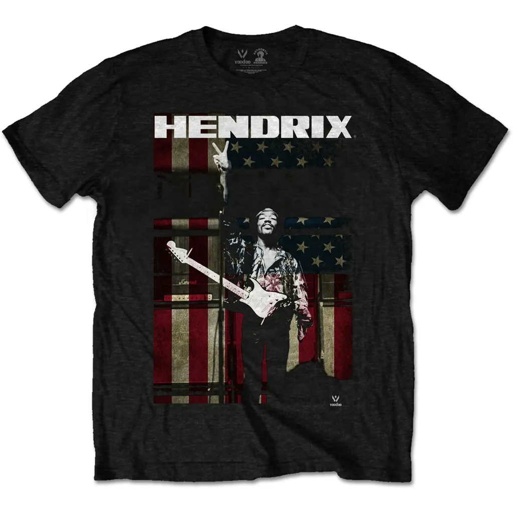 Album artwork for Unisex T-Shirt Peace Flag by Jimi Hendrix