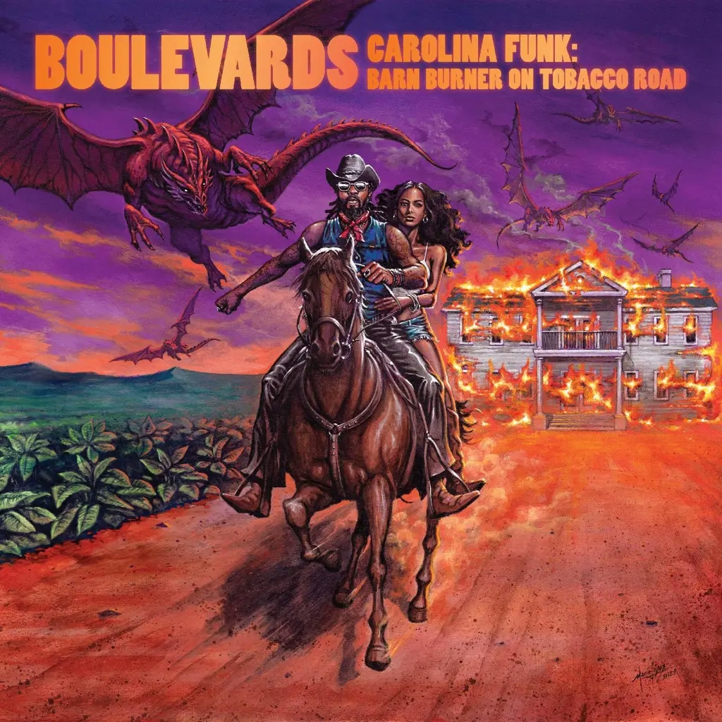 Album artwork for Carolina Funk: Barn Burner On Tobacco Road by Boulevards