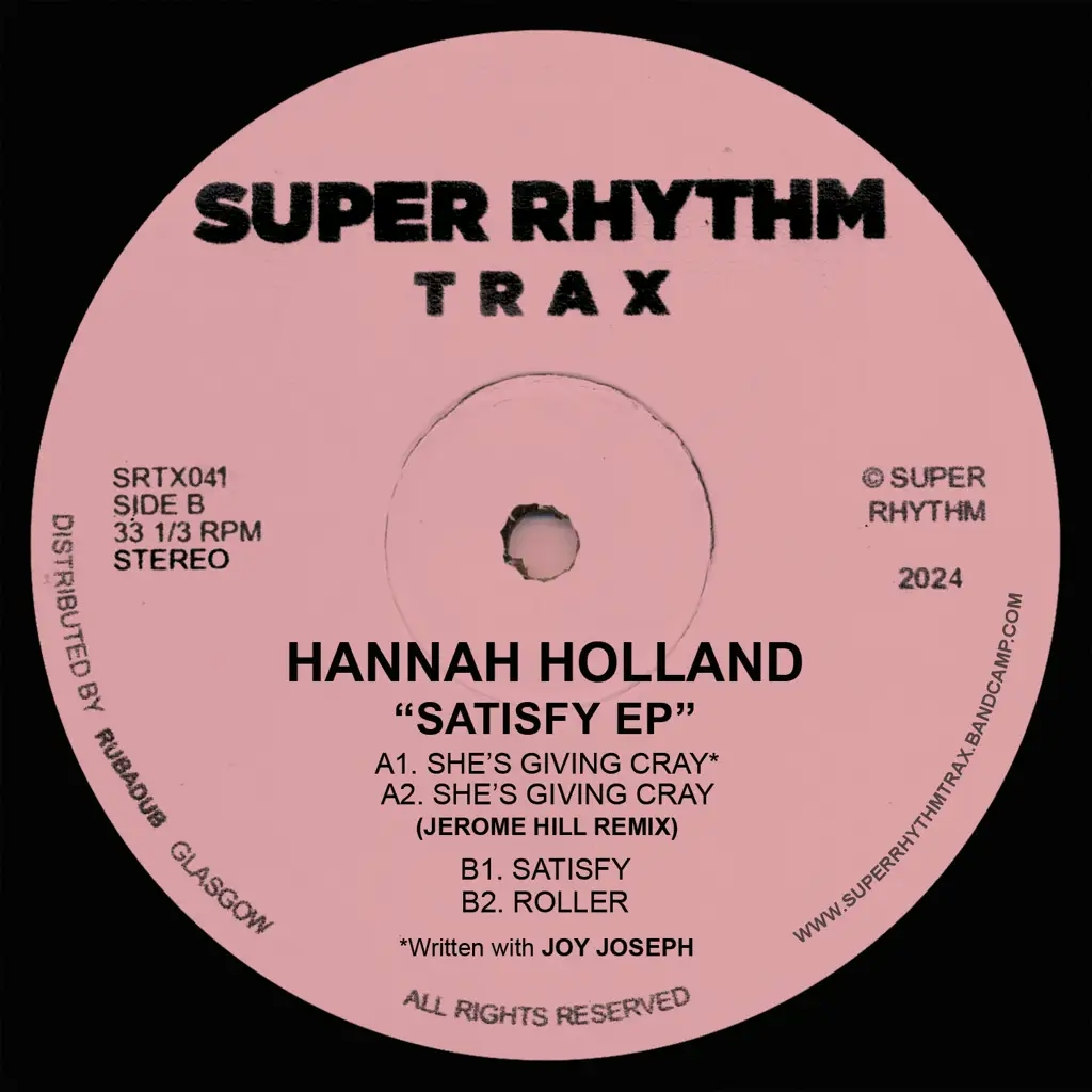 Album artwork for Satisfy EP by Hannah Holland, Joy Joseph