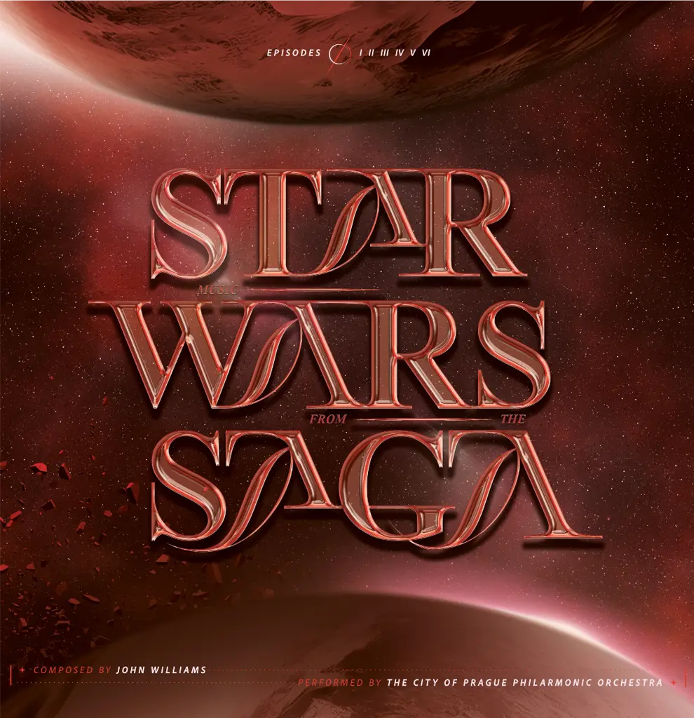Album artwork for Star Wars Saga by The City Of Prague Philharmonic Orchestra