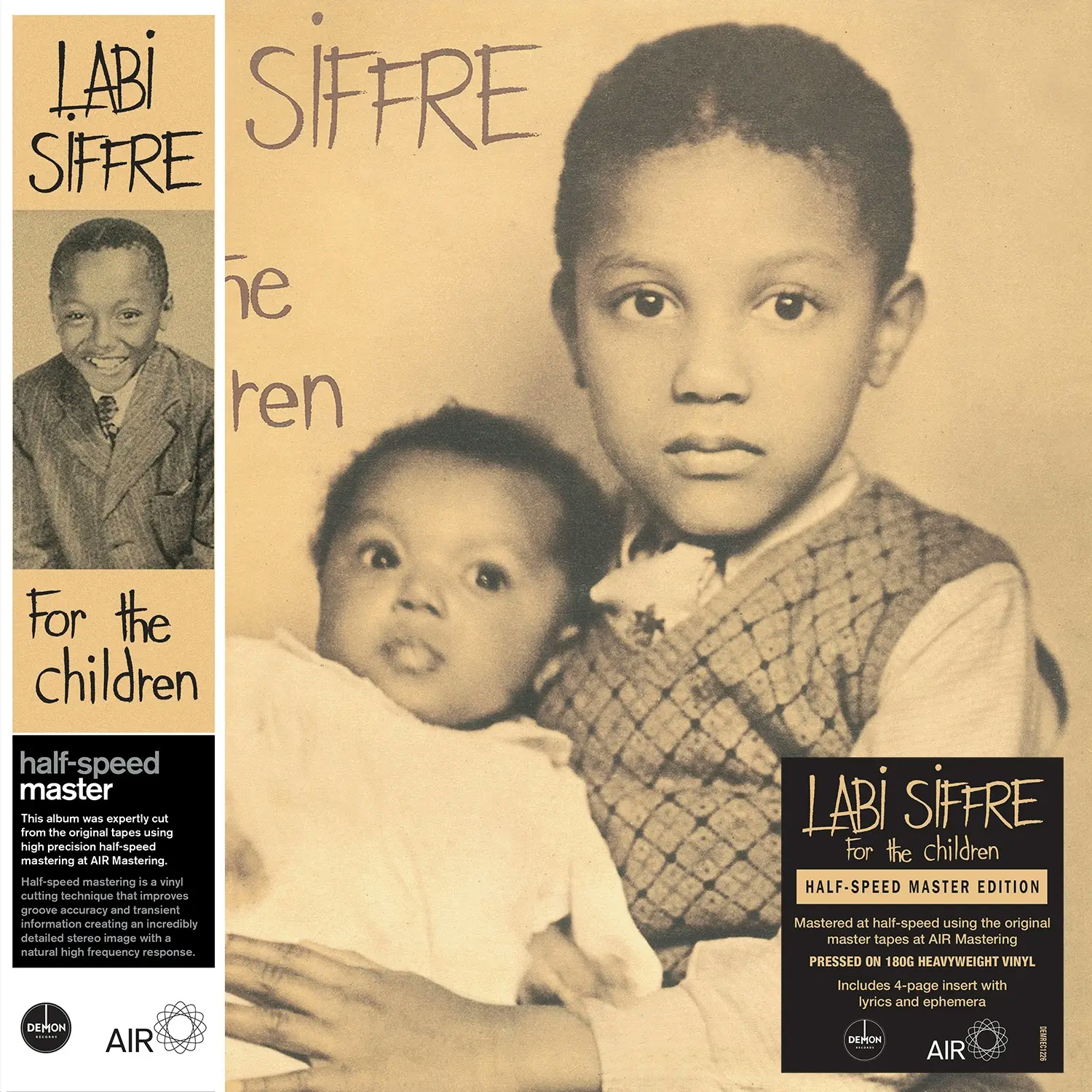 Album artwork for For the Children - Half Speed Master Edition by Labi Siffre