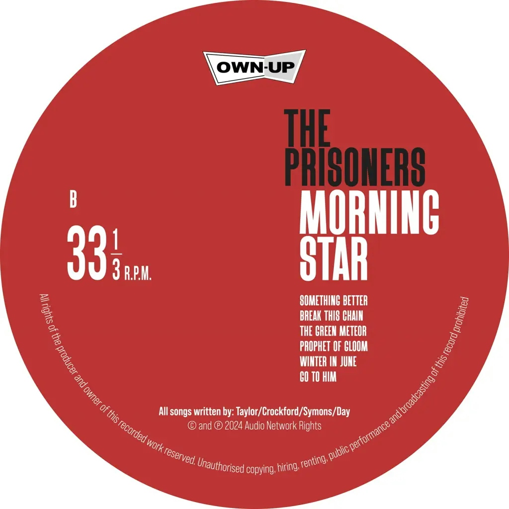 Album artwork for Morning Star by The Prisoners