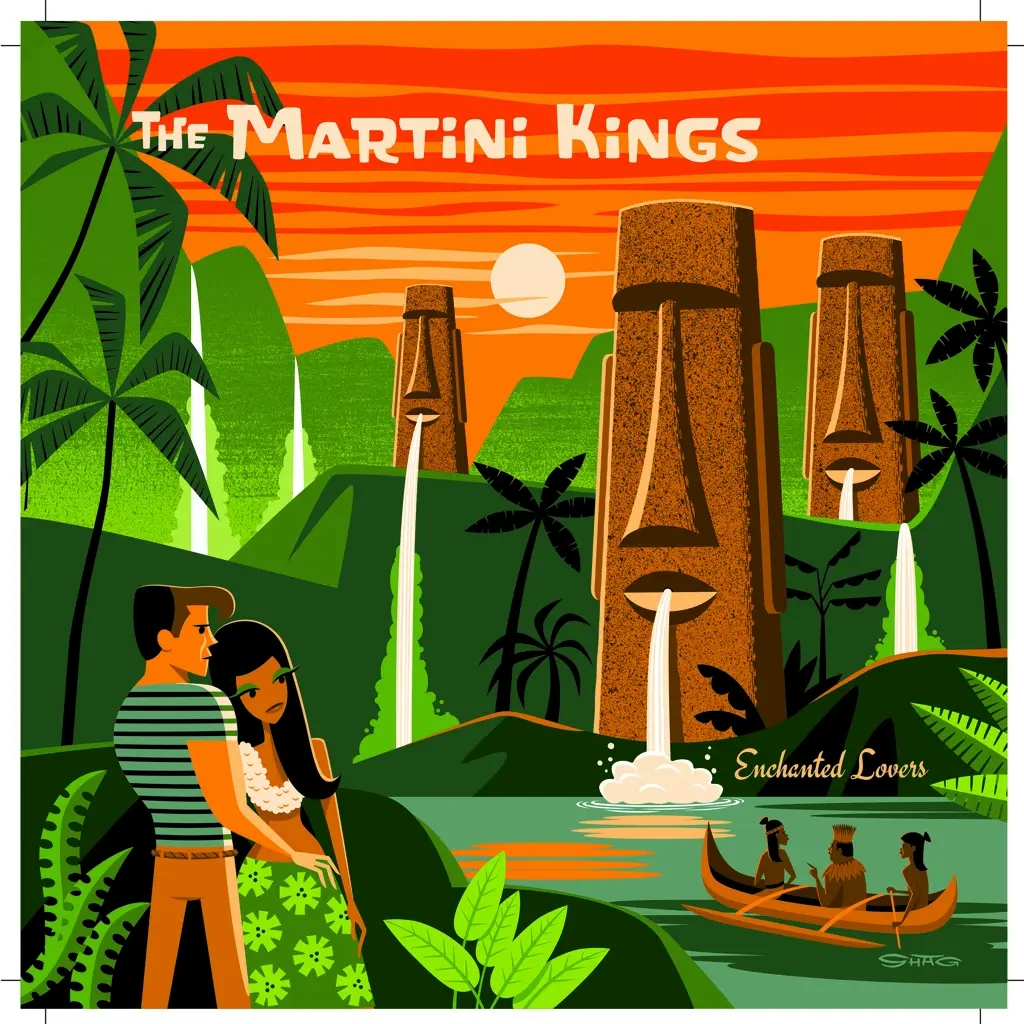 Album artwork for Enchanted Lovers (Deluxe Edition) by The Martini Kings